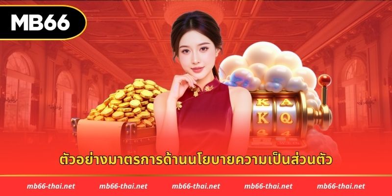 ตัวอย่างมาตรการด้านนโยบายความเป็นส่วนตัว