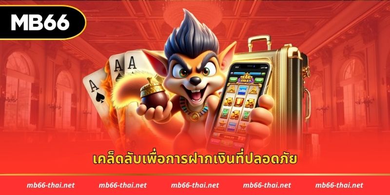 เคล็ดลับเพื่อการฝากเงินที่ปลอดภัย